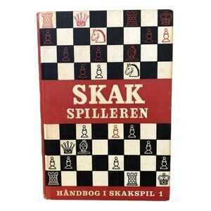 VTG DANISH CHESS HANDBOOK "SKAK SPILLEREN" POLITIKENS FORLAG, COPENHAGEN 1968
